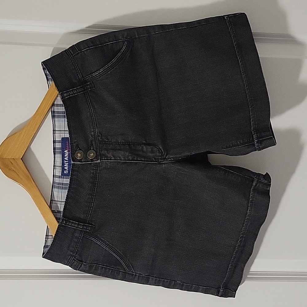 Santana Canada Black Denim Women’s Shorts